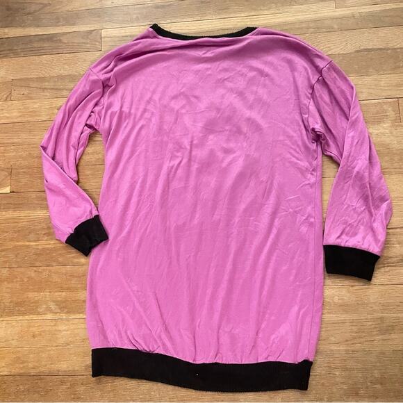 Sally The Nightmare Before Christmas Scream Queen purple pajama shirt top M B23 - Picture 7 of 7